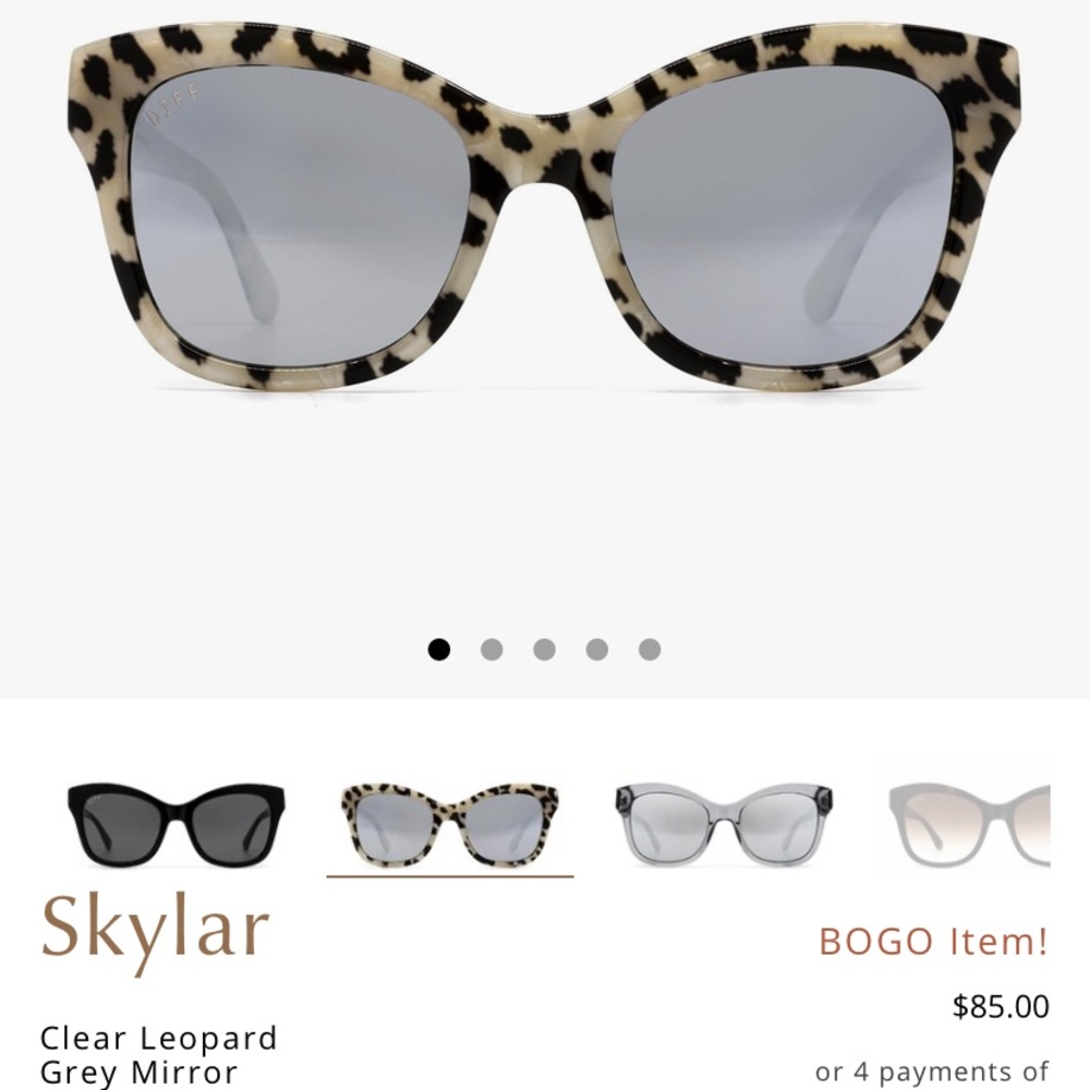 DIFF eyewear glasses